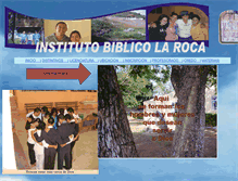 Tablet Screenshot of institutobiblicolaroca.org.mx